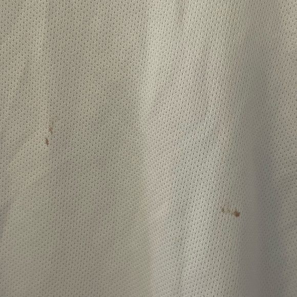 BUYJYA Men’s White Athletic T-Shirt Size Lightweight Training Activewear - Picture 4 of 6